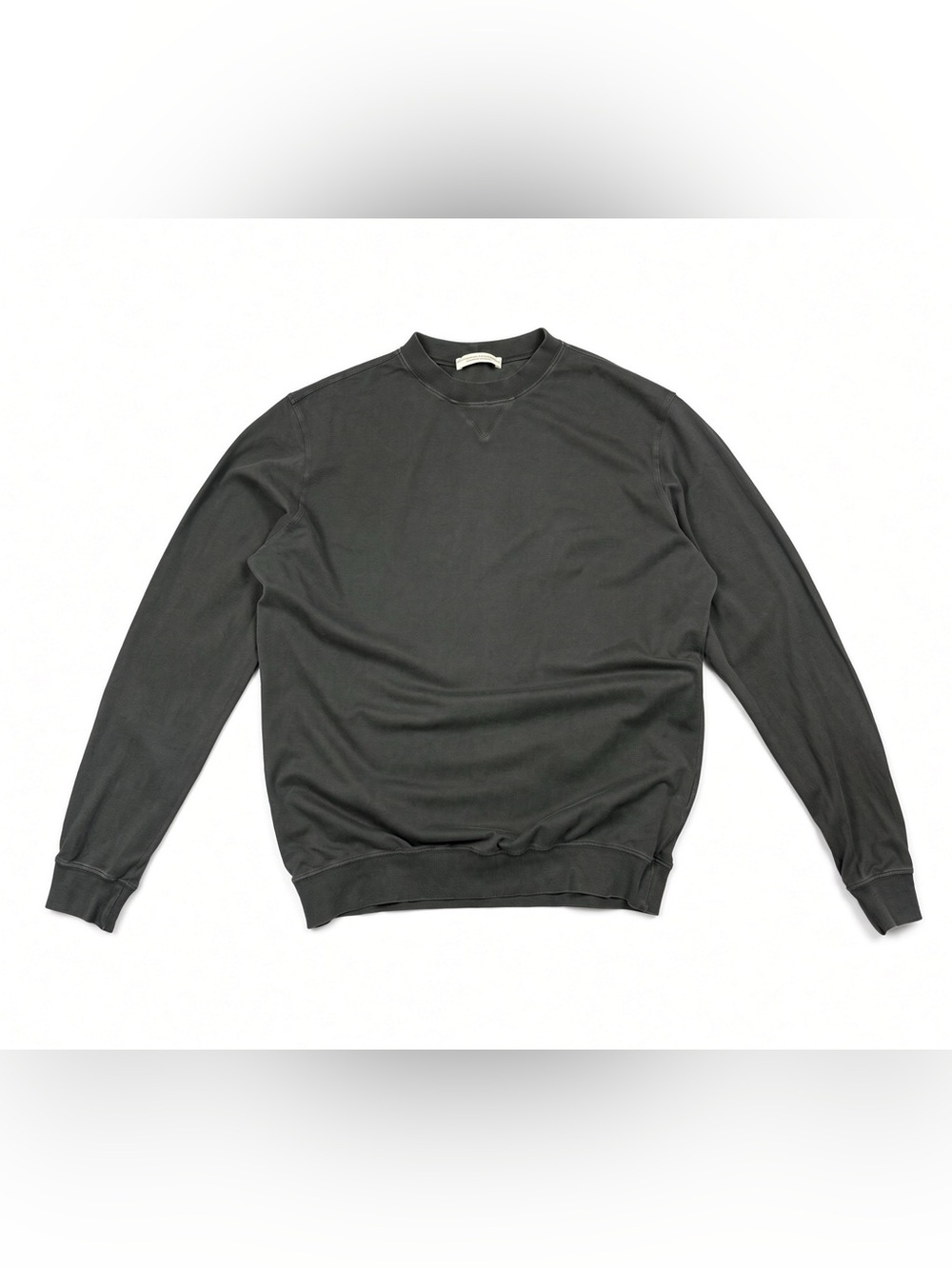 Filippo De Laurentiis Supima Cotton Crewneck Sweater Gray IT 54 XL Italy